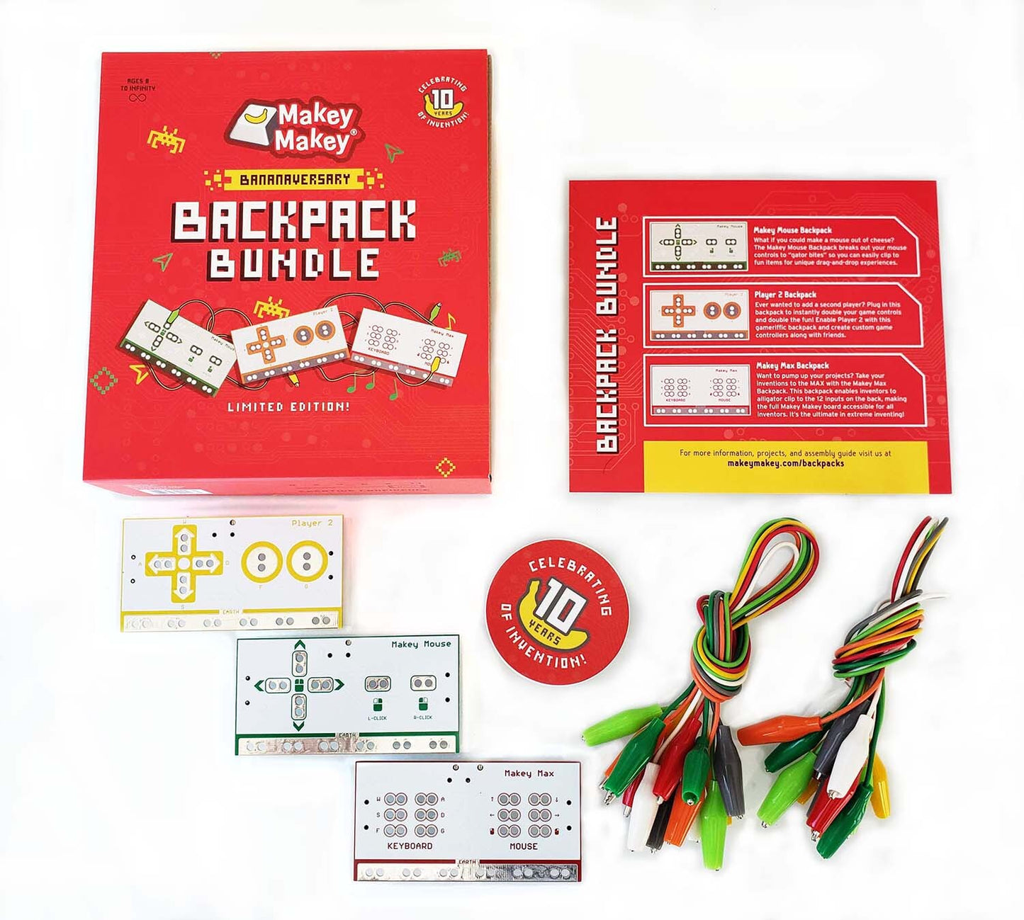 Makey Makey Bananaversary Backpack Bundle